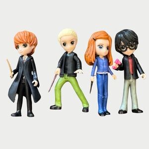 Harry Potter Wizarding World Magical Minis 3” Collectible Figures Lot of 4